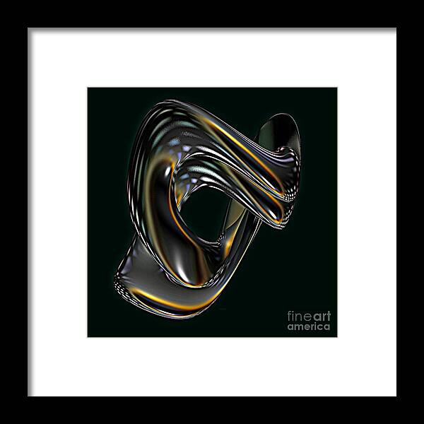 Cobra Framed Print featuring the digital art Cobra by Greg Moores