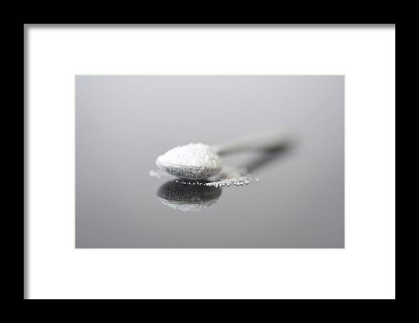 Cocaine Framed Print featuring the photograph Coke Spoon by Maciej Toporowicz, Nyc