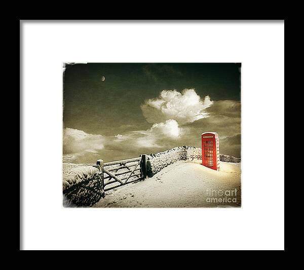 Great Britain Framed Print featuring the photograph Cold Call by Edmund Nagele FRPS