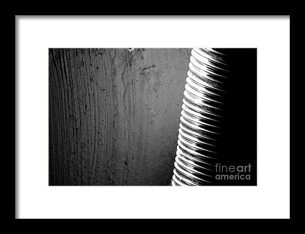 Collapsable Concrete Framed Print featuring the photograph Collapsable Concrete by Steven Macanka