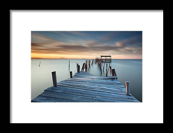 Landscape Framed Print featuring the photograph Collapsed by Rui David
