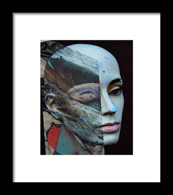 Abstract Framed Print featuring the photograph Collision Intended by J C