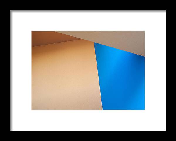 Color Framed Print featuring the photograph Color Walls by Catherine Lau