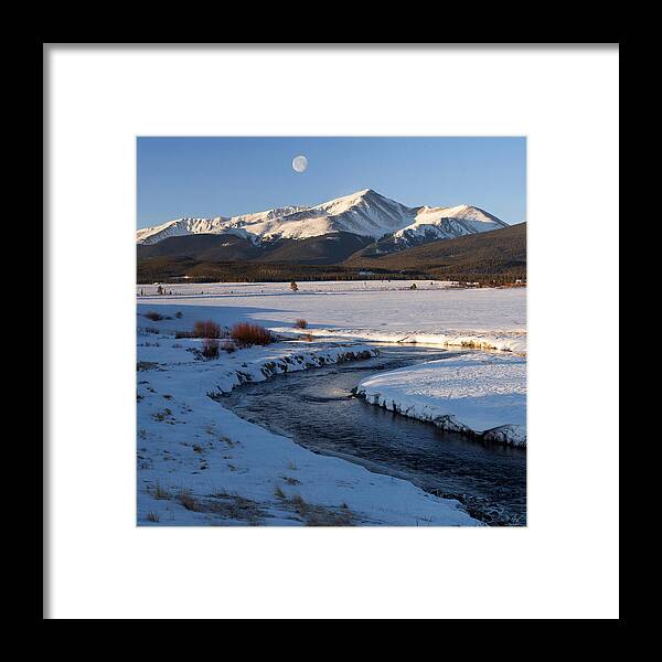 Colorado Framed Print featuring the photograph Colorado 14er Mt. Elbert by Aaron Spong