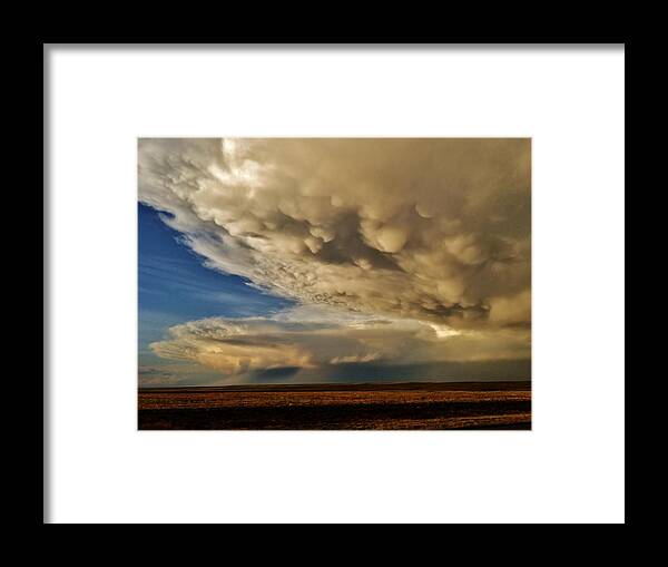 Cloud Framed Print featuring the photograph Colorado Supercells by Ed Sweeney
