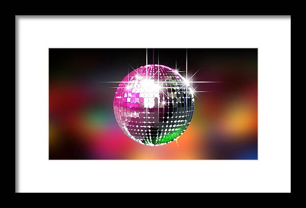 Colorful Glinting Disco Ball Sticker by Allan Swart - Pixels