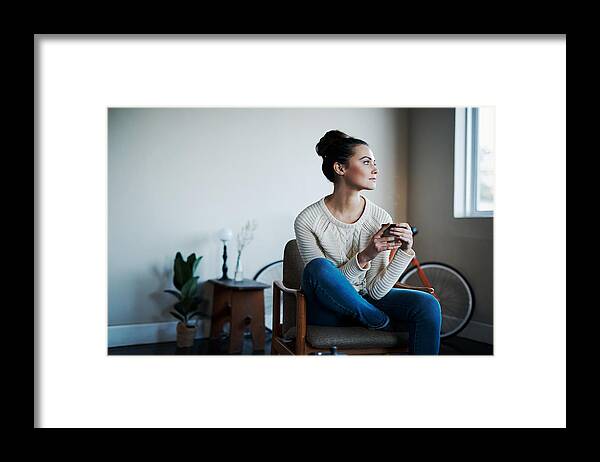People Framed Print featuring the photograph Comfy with some coffee by NKS_Imagery