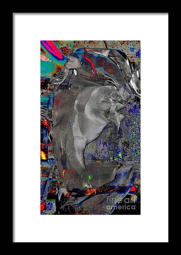 Abstract Framed Print featuring the photograph Complex Personality by Lauren Leigh Hunter Fine Art Photography