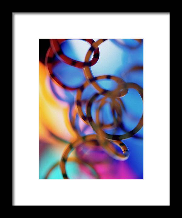 Non-integrated Electronics Framed Print featuring the photograph Computer Wires by Chris Knapton/science Photo Library