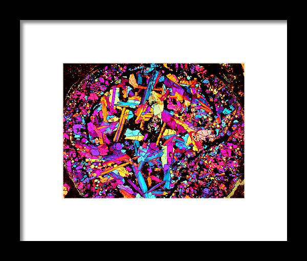 Meteorites Framed Print featuring the photograph Confetti Canon Ball by Hodges Jeffery