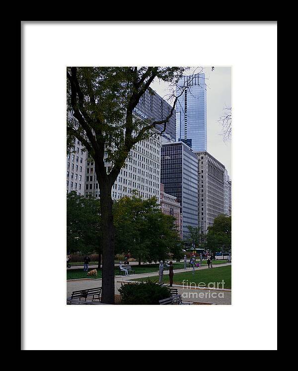 Chicago Framed Print featuring the photograph Grant Park Chicago by Frank J Casella