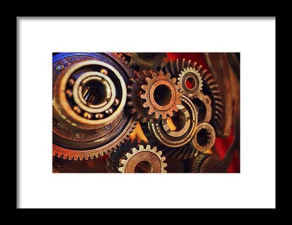 Steel Framed Print featuring the photograph Connection by Maria Angelica Maira