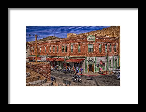 2014 Framed Print featuring the photograph Connor Hotel No.01 by Mark Myhaver