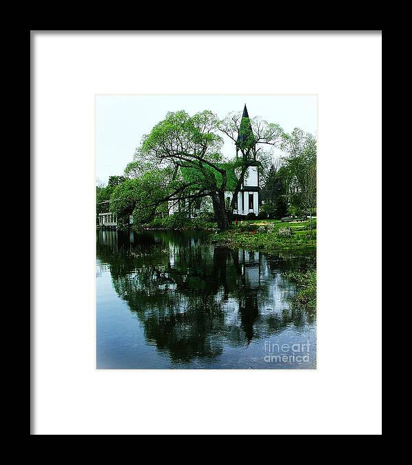 Photography Framed Print featuring the photograph Contemplation For Swimming On Mother's Day by Joy Nichols