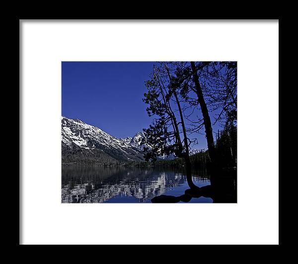 Landscape Framed Print featuring the photograph Contemplation by SEA Art