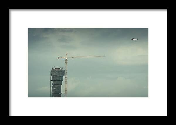 Air Traffic Control Tower Framed Print featuring the photograph Control Tower by Capturing A Second In Life, Copyright Leonardo Correa Luna