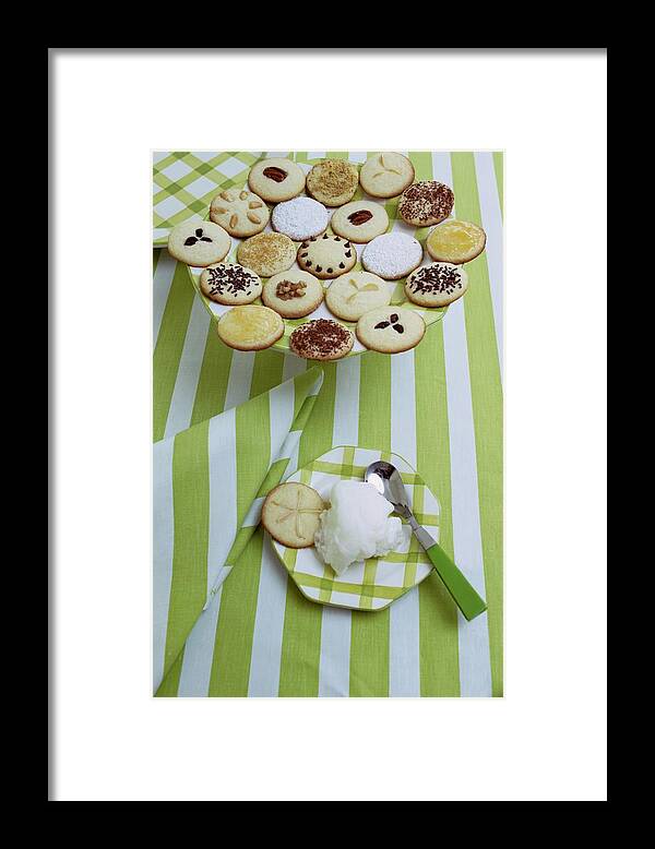 Holiday Framed Print featuring the photograph Cookies And Icing by Susan Wood