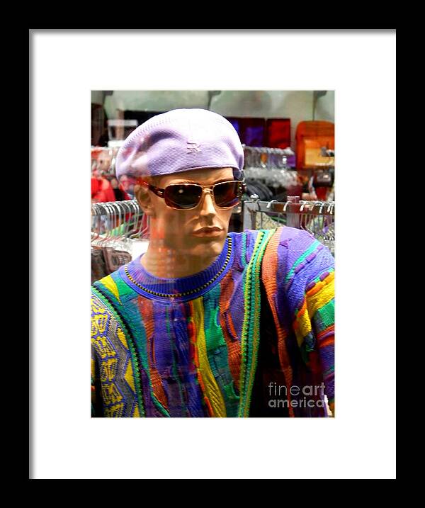 Cool Guy Framed Print featuring the photograph Cool by Barbara Leigh Art