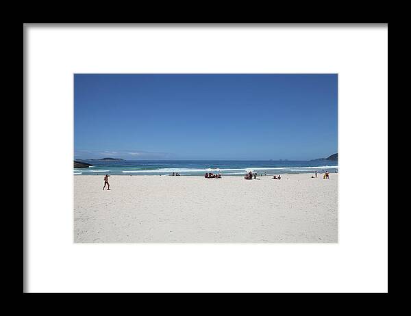 Scenics Framed Print featuring the photograph Copacabana Beach by James And James
