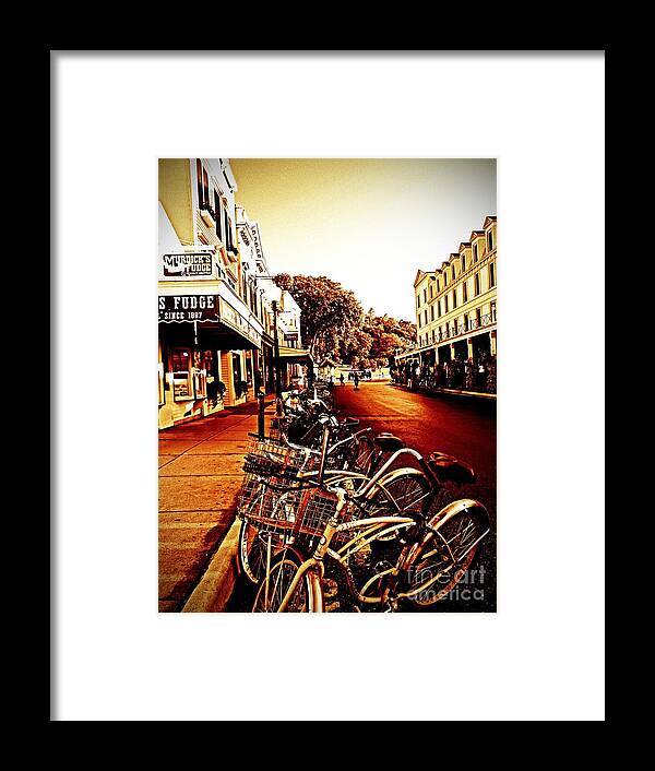 Bicycle Framed Print featuring the photograph Copper and Rust by Desiree Paquette
