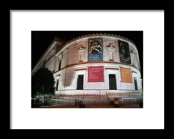 Corcoran Framed Print featuring the photograph Corcoran Gallery Of Art by Cora Wandel