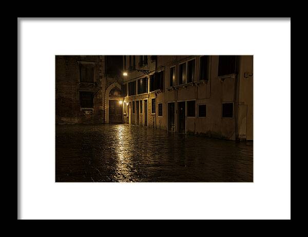 Venice Framed Print featuring the photograph Corner Light by Marion Galt