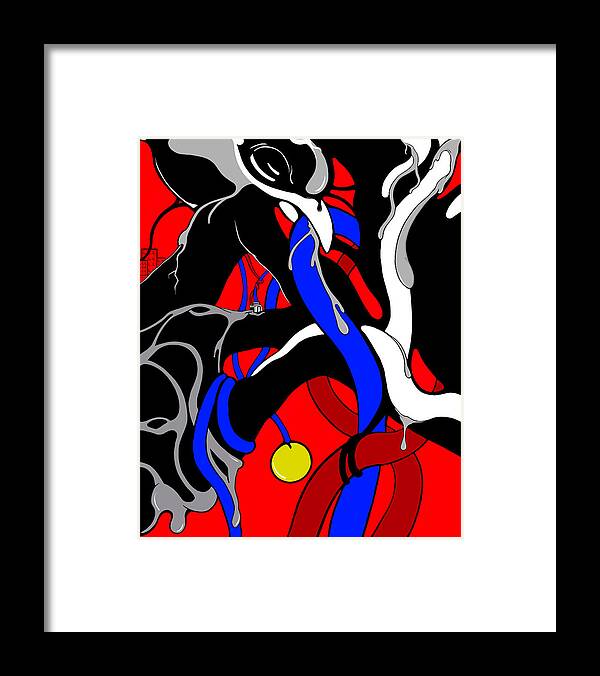 Corrosive Framed Print featuring the digital art Corrosive by Craig Tilley