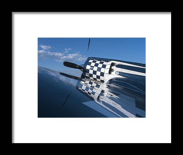 Warbird Framed Print featuring the photograph Corsair by Dean Ginther