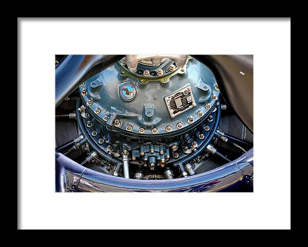 F4u Framed Print featuring the photograph Corsair R2800 Radial by David Hart