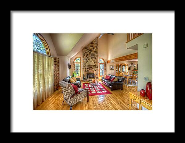 Yhun Suarez Framed Print featuring the photograph Country Home by Yhun Suarez