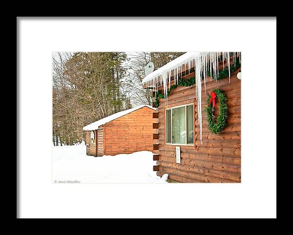 Christmas Framed Print featuring the photograph Country Store by Ann Murphy