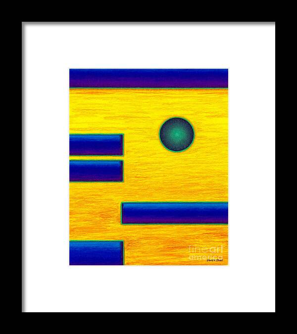 Colored Pencil Framed Print featuring the painting Cp031 by David K Small