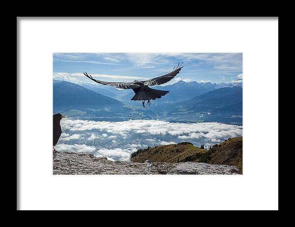 Scenics Framed Print featuring the photograph Craw Launches At Seegrube, Above by P. Medicus