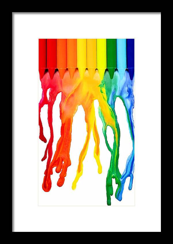 Crayon Melting by Michelle Mcmahon