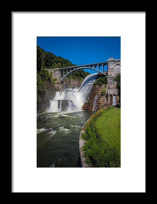 Croton Dam Framed Print featuring the photograph Croton Dam 1 by Frank Mari