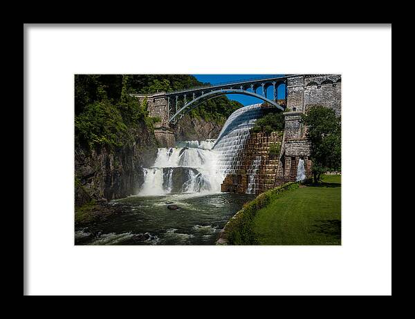 Croton Dam Framed Print featuring the photograph Croton Dam 2 by Frank Mari