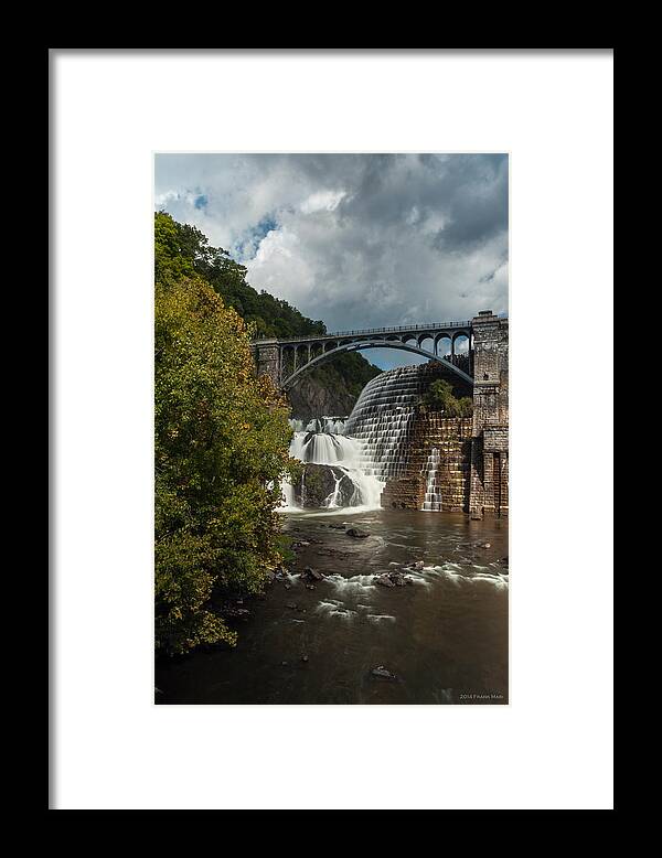 Croton Dam Framed Print featuring the photograph Croton Dam Summer 1 by Frank Mari