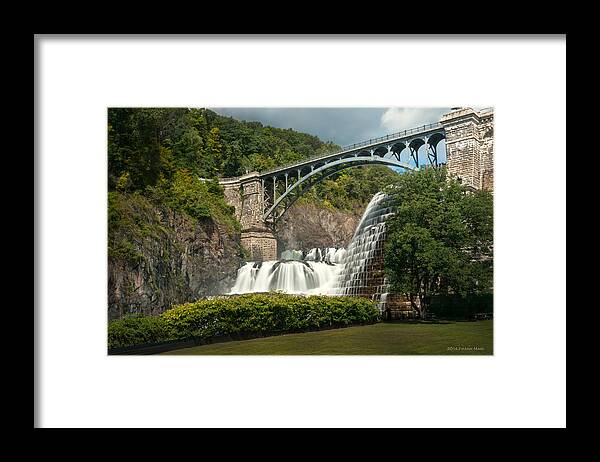 Croton Dam Framed Print featuring the photograph Croton Dam Summer 2 by Frank Mari