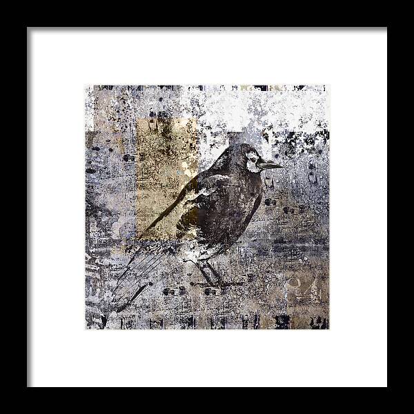 Crow Framed Print featuring the photograph Crow Number 84 by Carol Leigh