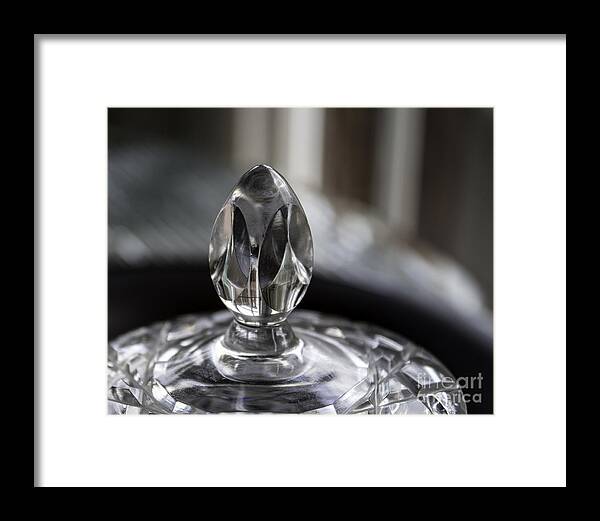 Glass Framed Print featuring the photograph Crystal Clear by Arlene Carmel