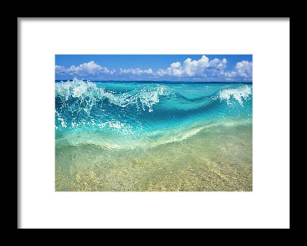 Closeup Framed Print featuring the photograph Crystal Clear by Vince Cavataio - Printscapes