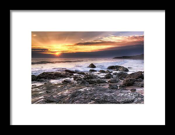 Crystal Cove Framed Print featuring the photograph Crystal Cove State Park by Eddie Yerkish
