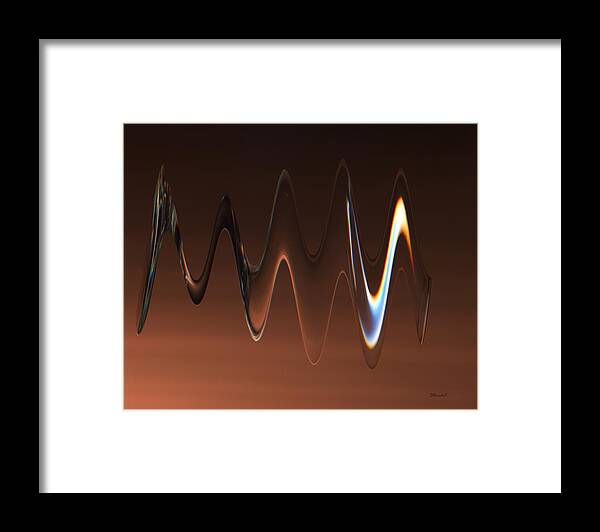 Crystal Framed Print featuring the photograph Crystal Flux by Dennis Lundell