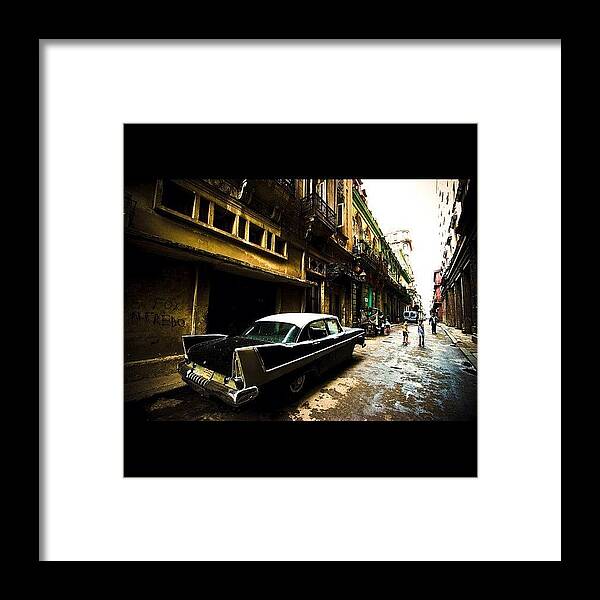  Framed Print featuring the photograph Cuba- Havana Best Trip Ever by Devaughn Hughson