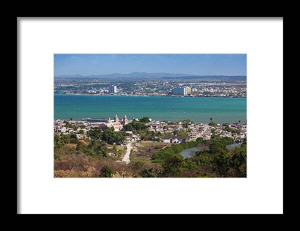 Bahia De Matanzas Framed Print featuring the photograph Cuba, Matanzas Province, Matanzas, City by Walter Bibikow