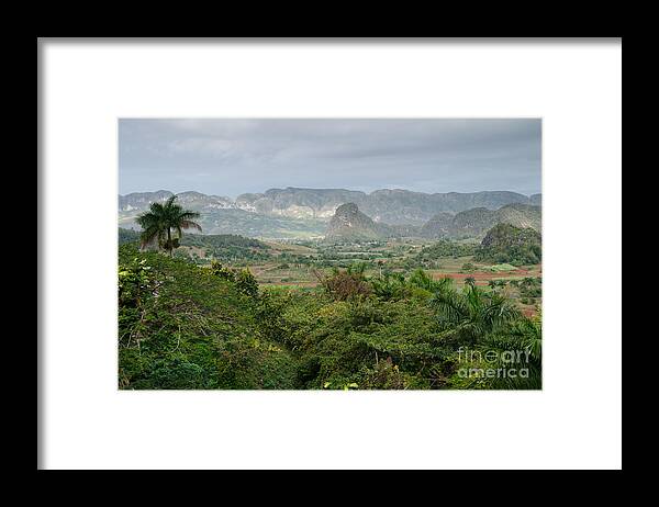 Kuba Framed Print featuring the photograph Cuba - Valle de Vinales by Juergen Klust
