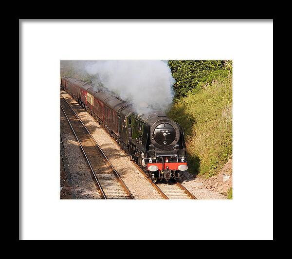 Steam Framed Print featuring the photograph Cumbrian Express II by Paul Scoullar