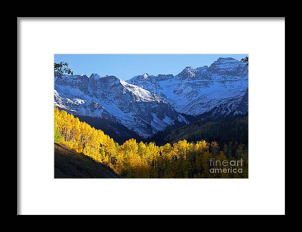 Autumn Colors Framed Print featuring the photograph Curtain Call by Jim Garrison