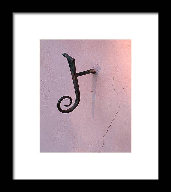 Curve Framed Print featuring the photograph Curved Iron by M Kathleen Warren