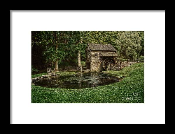 (calm Or Still) Framed Print featuring the photograph Cuttalossa Farm in Summer I by Debra Fedchin